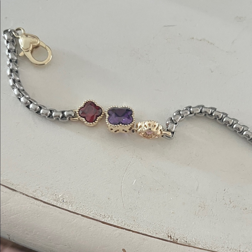 Elegant Multi-Stone Bracelet